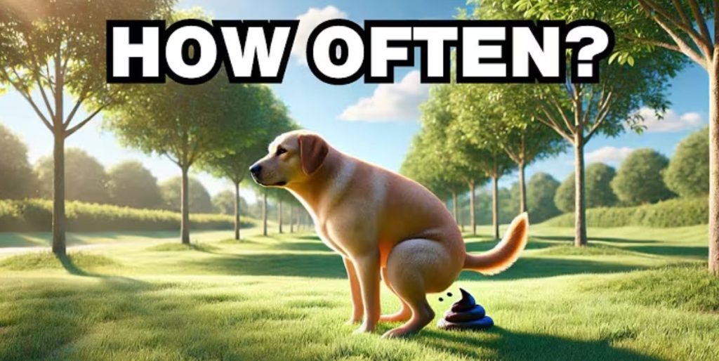 how often should a dog poop